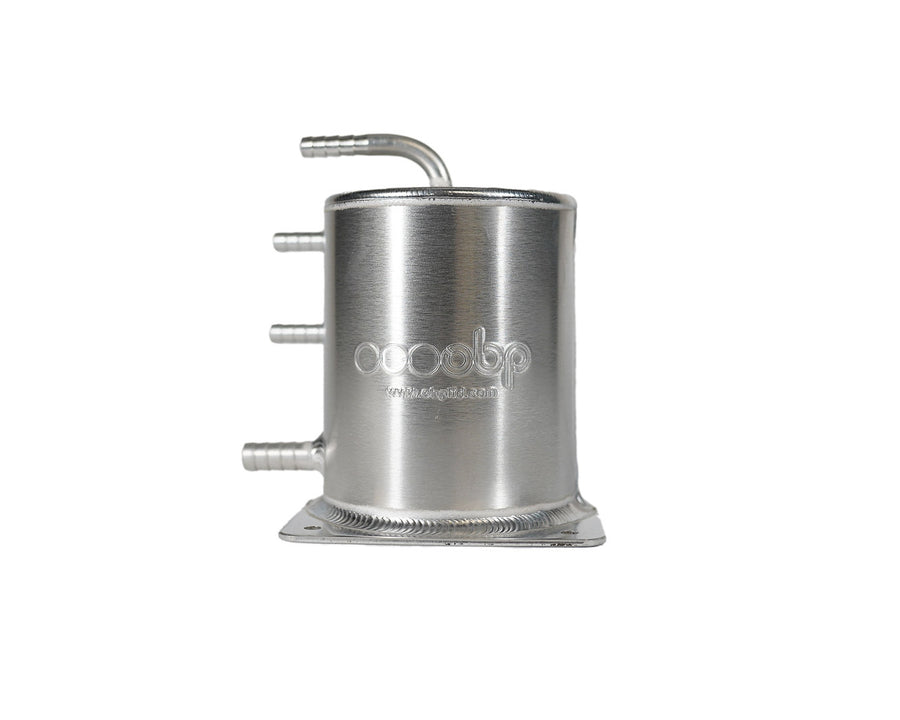 1 Litre Base Mount Fuel Swirl Pot with JIC Fittings