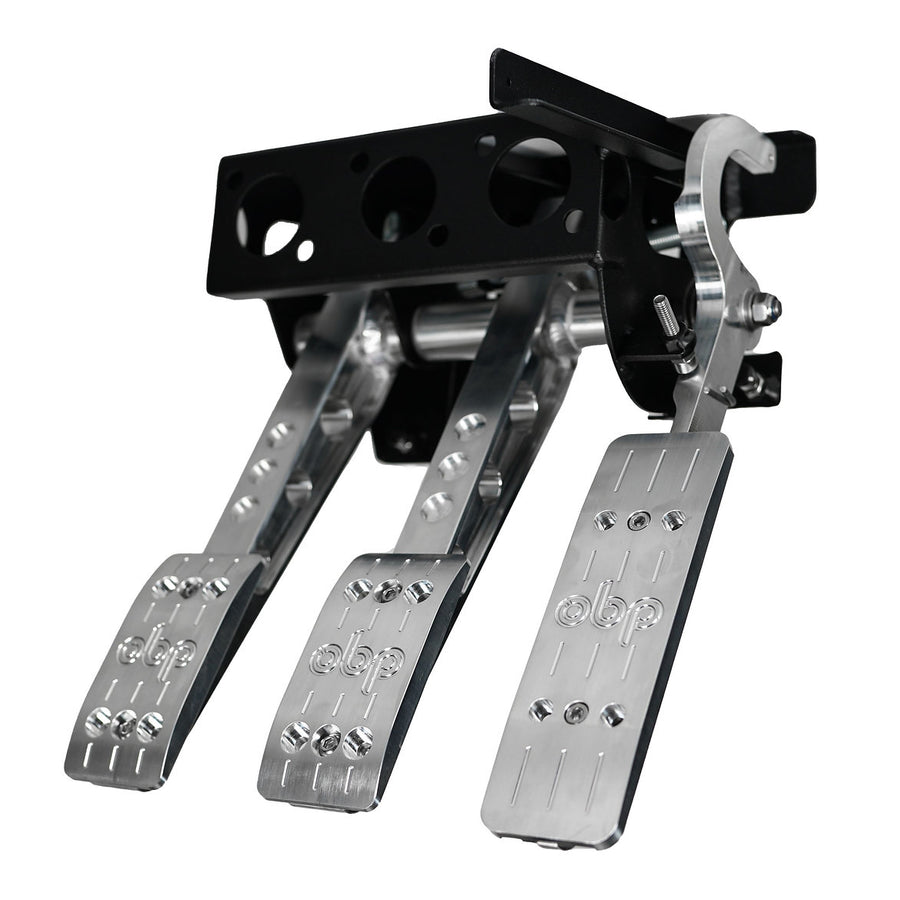 Pro-Race V2 Top Mount/Underslung Cockpit Fit 3 Pedal System - Silver