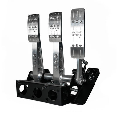 Track-Pro V2 Floor Mounted 3 Pedal System, Angled Cradle Box