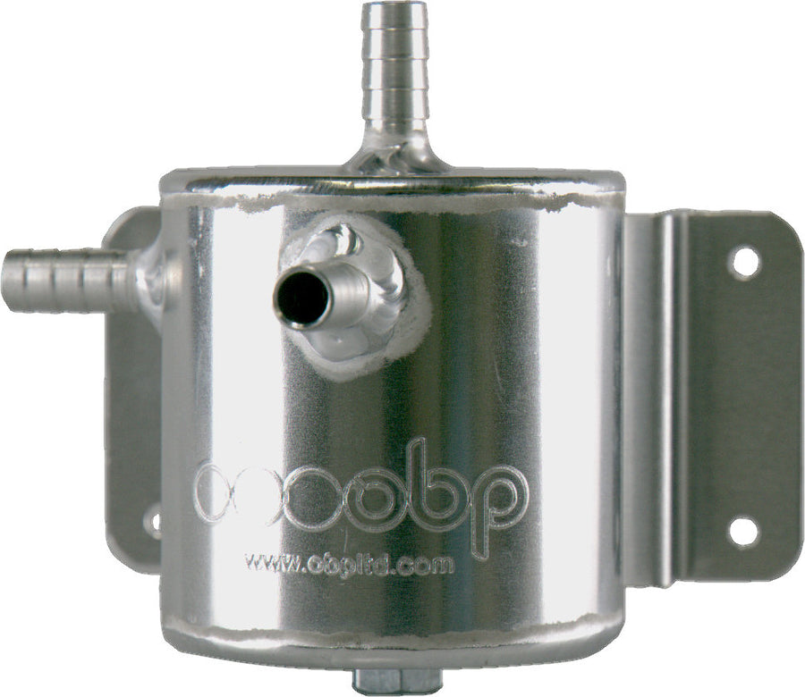 0.5 Litre Bulkhead Mount Oil Catch Can (Round)
