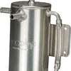 1 Litre Bulkhead Mount Oil Catch Can (Round)