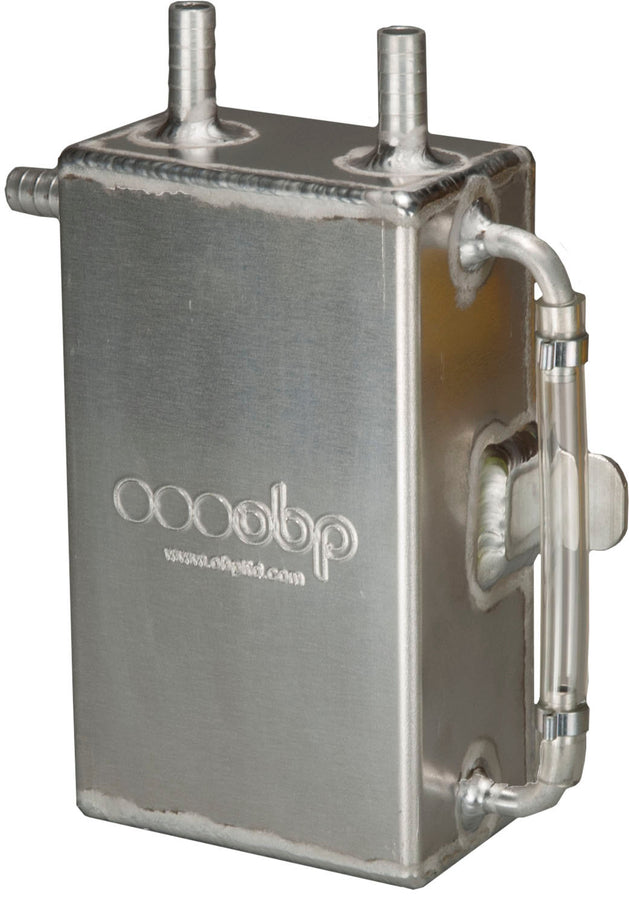 1 Litre Bulkhead Mount Oil Catch Can (Square)