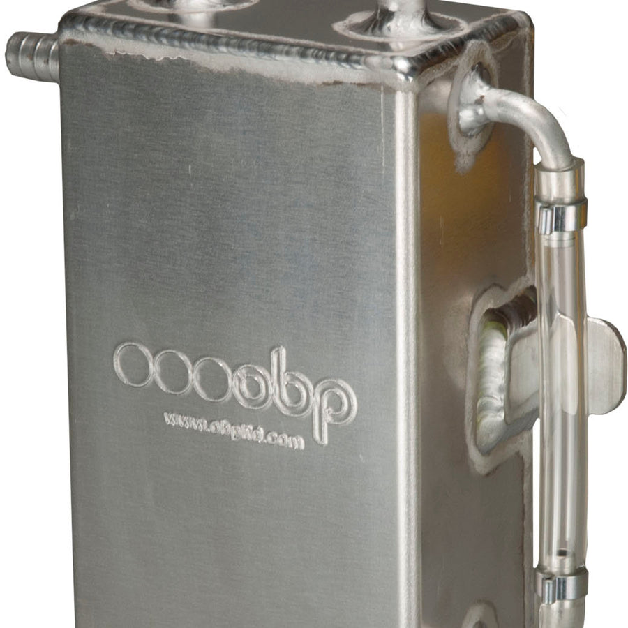 1 Litre Bulkhead Mount Oil Catch Can (Square)