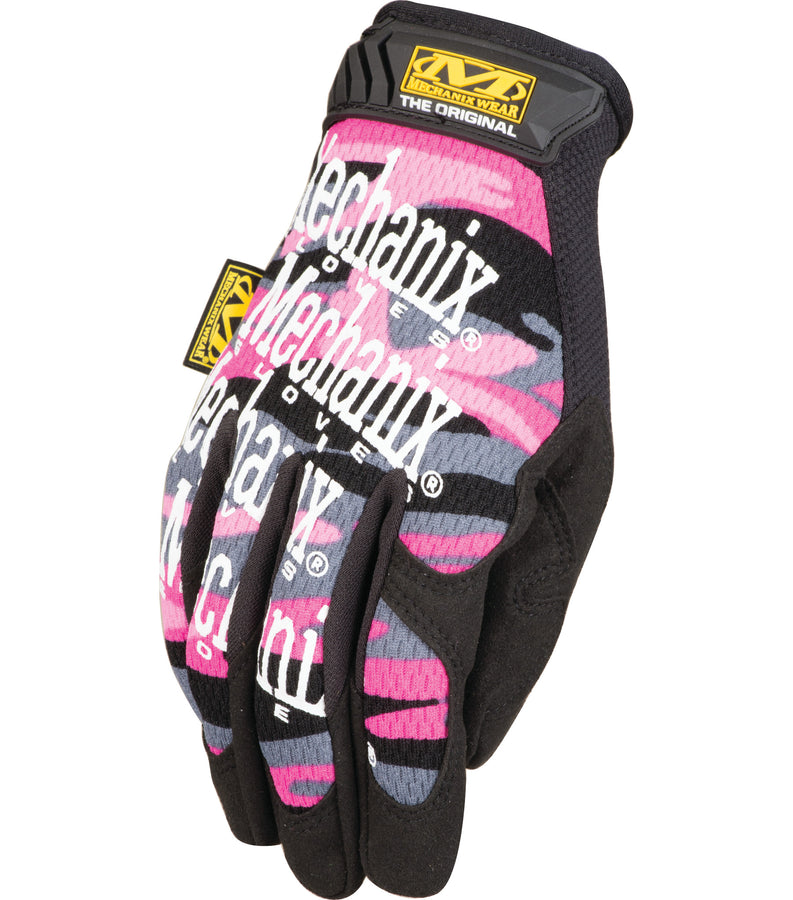 MECHANIX WOMENS ORIGINAL PINK CAMO GLOVES - PAIR