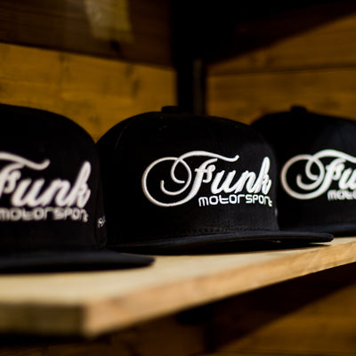 FUNK MOTORSPORT BLACK SNAP BACK