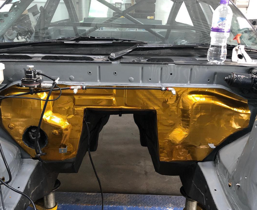 Gold Heat Reflective Adhesive Sheet