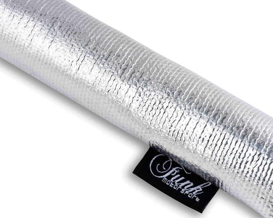 Silver Velcro heat sleeving