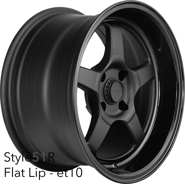 Style 51 (Black on Black)