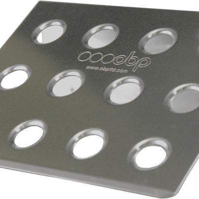 Aluminium Foot Rest 250mm Wide by 200 Long. Height 100mm and 180mm Deep